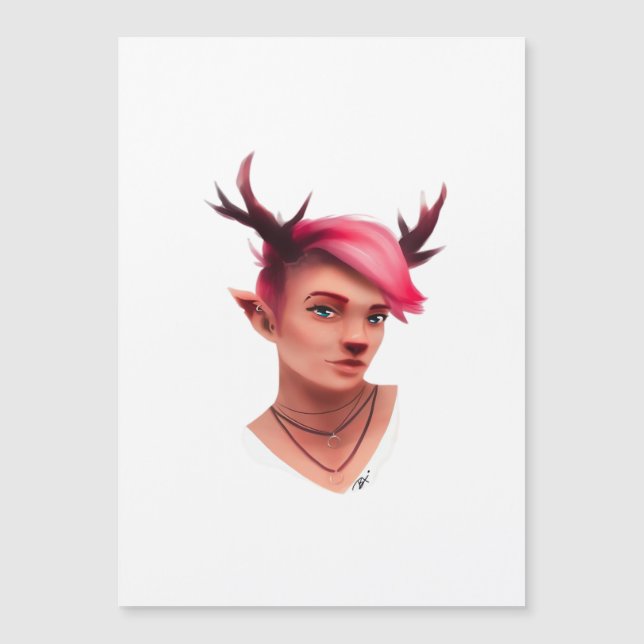 Oh Deer Estilo Criativo Simples  (Frente)