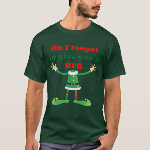 Oh eu esqueci dá-lo um abraço camisa feia do Nat