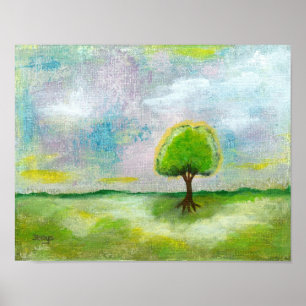 Oh Happy Day Impressão Poster de Da Pintura Origi