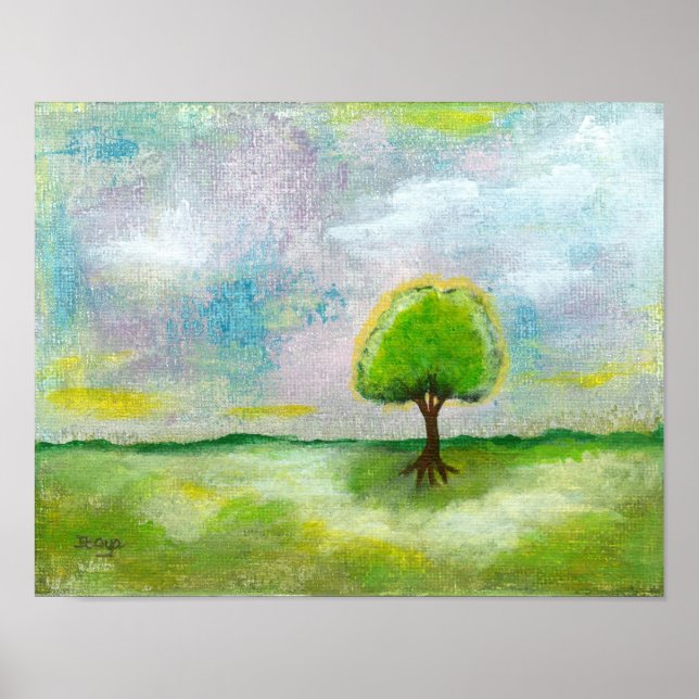 Oh Happy Day Impressão Poster de Da Pintura Origin (Frente)