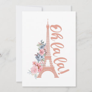 Oh La La - Torre Eiffel Paris França
