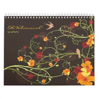 Oh lunático! Calendário feito sob encomenda 2012