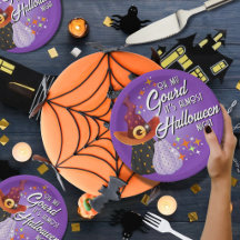 Oh Meu Jerimum Está Quase o Halloween Pratos de S