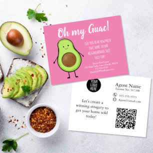 Oh Meu Realtor de Guac Cartão postal abacate