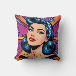 Oh My Stars Retro Almofada Pin Up
