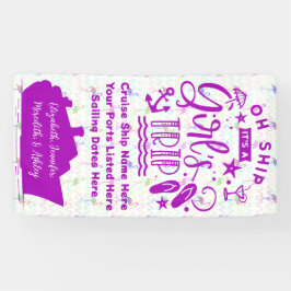 Oh Navio É uma Porta de Cruzeiro de Menina