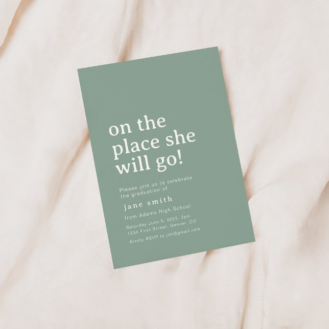 Oh, Os Lugares Que Ela Vai Formando Convite de fes (Criador carregado)