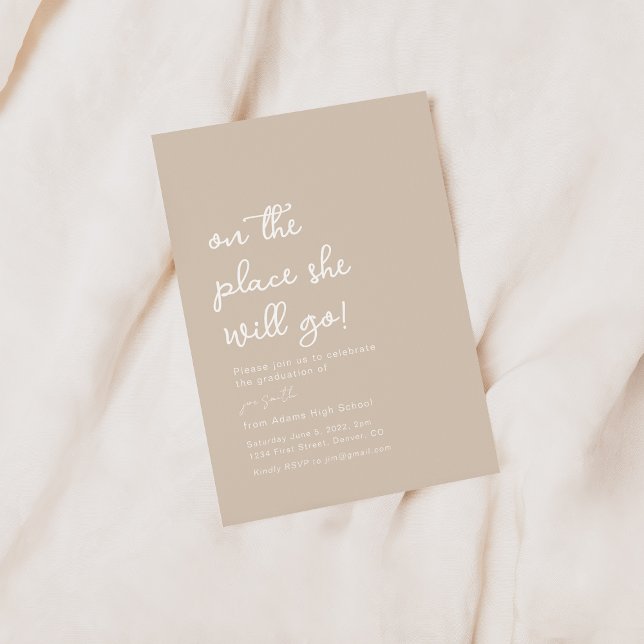 Oh, Os Lugares Que Ela Vai Formando Convite de fes (Criador carregado)