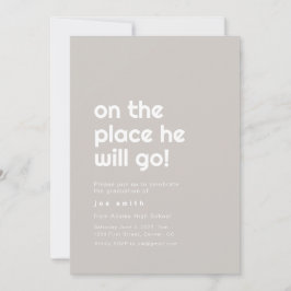 Oh, Os Lugares Que Ele Vai Formando Convite de fes