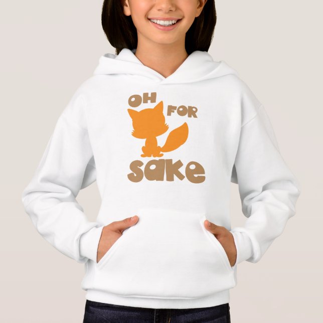 Oh Para Fox Sake, Fox Silhouette, Woodland Animal (Frente)