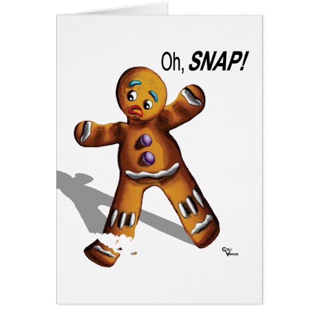 Oh, pressão! Cartão (branco) (Frente)