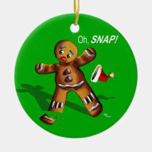 Oh pressão! Enfeites de natal (verde)