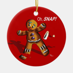Oh pressão! Enfeites de natal (vermelhos)