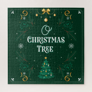 Oh quebra-cabeça 20x20 da árvore de Natal