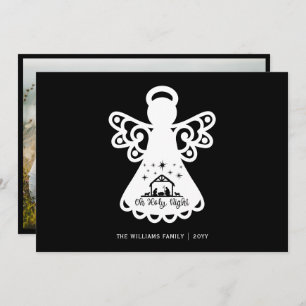 Oh, Santa Noite Imagem do Anjo, Natal Negro