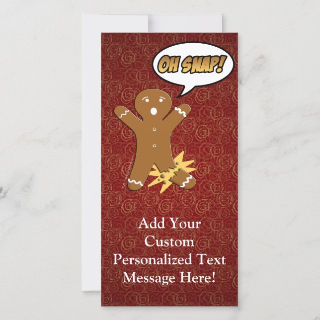 Oh, Snap! Homem Engraçado (Frente)