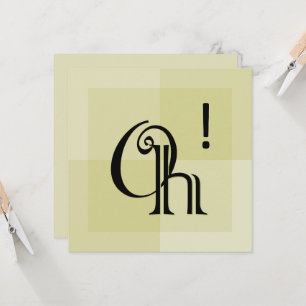 Oh! Tipografia Expressiva Moderna, Ocasião Toda