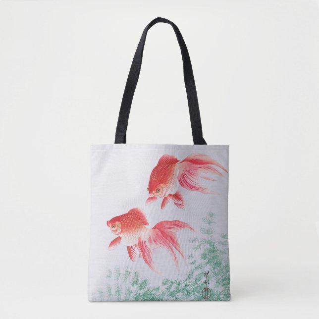ohara koson's Japanese painting tote bag,小原古邨 (Frente)