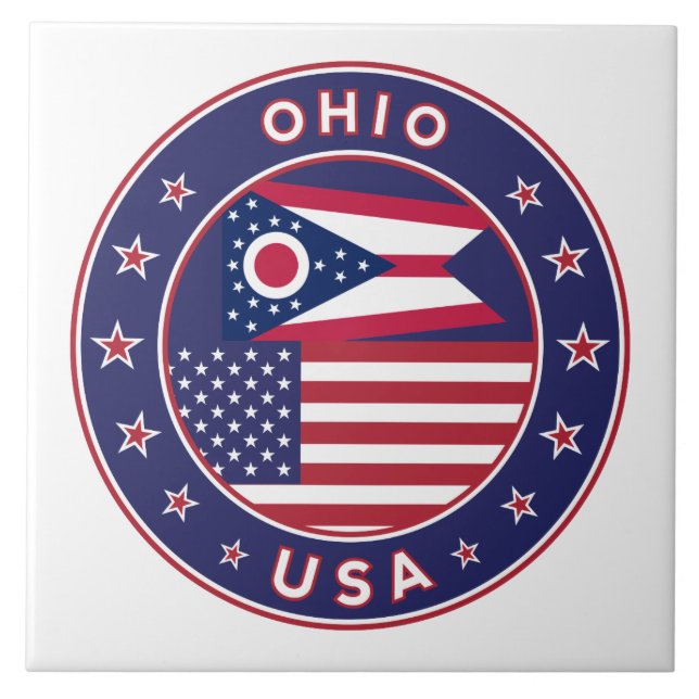 Ohio, Ohio t-shirt, Ohio sticker, phone case (Frente)