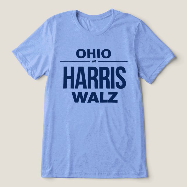 Ohio para Harris Walz (Design frontal)