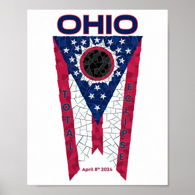 Ohio Total Eclipse Poster (Frente)
