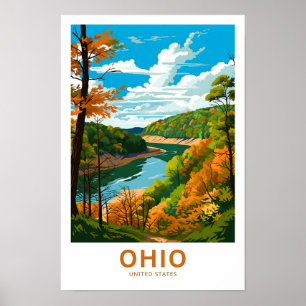 Ohio United States Viagem Impressão