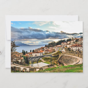 Ohrid, paisagem da Macedônia