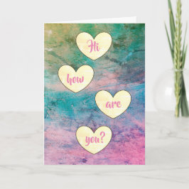 Oi. Como você está com o cartão do dalDesignNZ