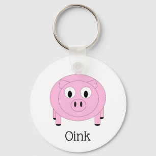 'Oink' Little Pig Chaveiro