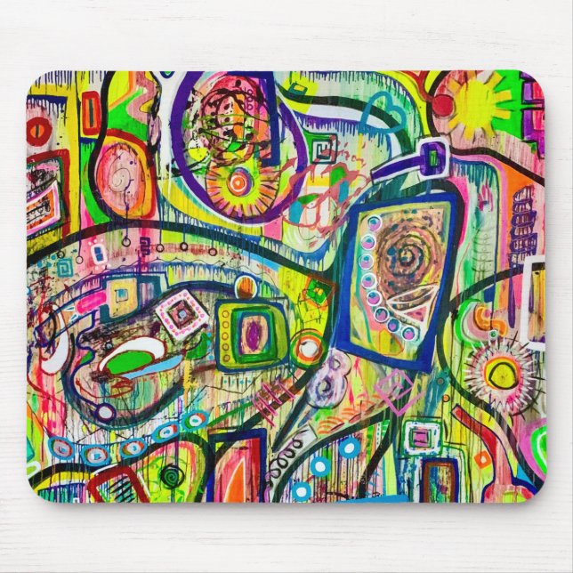 Oito Martinis Mousepad (Frente)