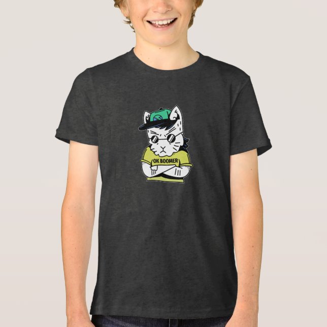 OK Boomer Legal Cat Boys T-Shirt (Frente)