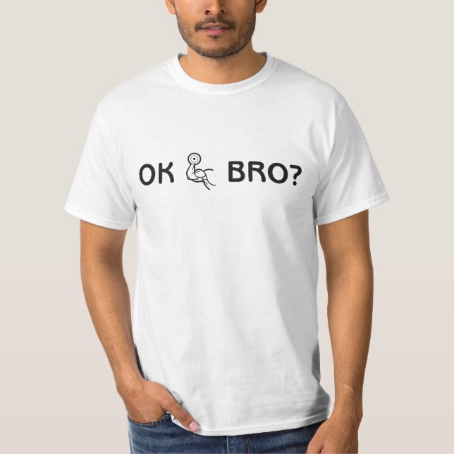 OK, mano T camisa (Frente)