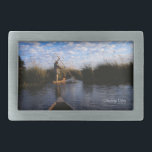 Okavango Delta<br><div class="desc">Impressões e presentes na Natureza do Delta do Okavango apresentam uma bela fotografia de uma carona num mokoro, uma canoa escavada, no delta do Okavango em Botswana África, tirada por Kurt Keller com uma câmera de 35 mm enquanto estava em um safari africano em Botswana. Um homem de vara está...</div>