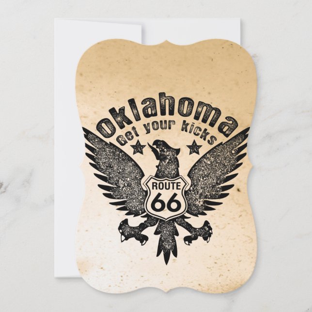 Oklahoma Get Your Kicks Route 66 (Frente)