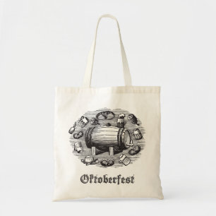 Oktoberfest Beer & Pretzel Bolsa