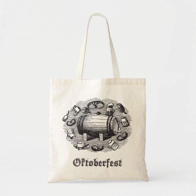 Oktoberfest Beer & Pretzel Bolsa (Frente)