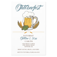 Oktoberfest Flyer Modelo