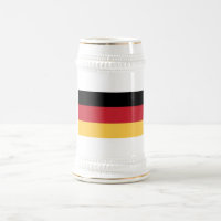 Oktoberfest German Flag Beer Caneca de cerveja Mug