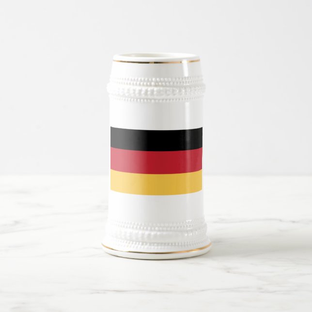 Oktoberfest German Flag Beer Caneca de cerveja Mug (Centro)