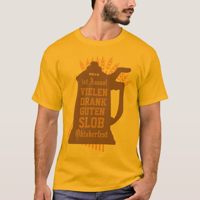 Oktoberfest - personalize sua camisa do partido (Frente)