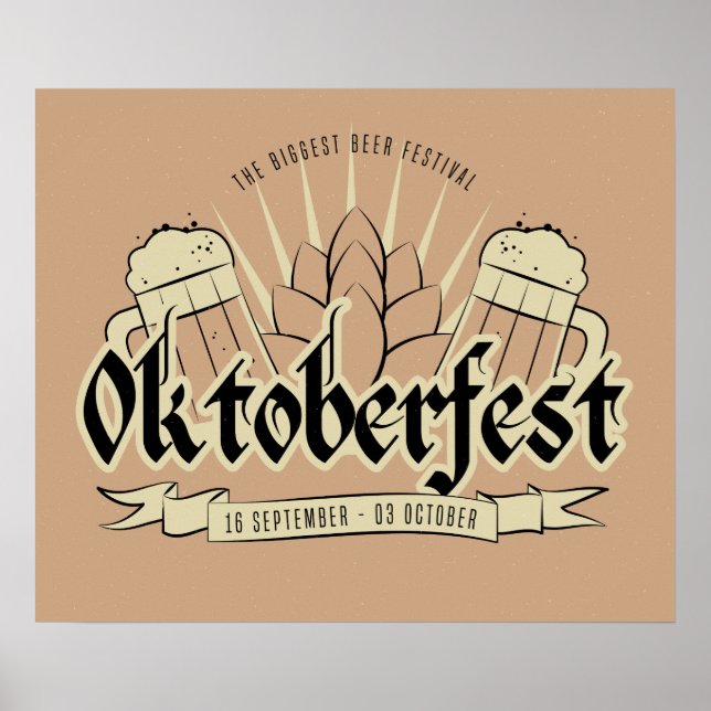 Oktoberfest poster (Frente)
