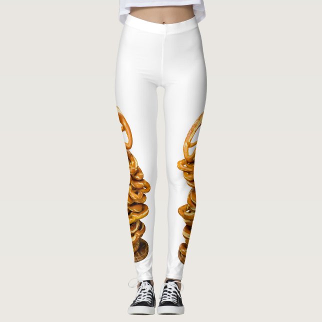 Oktoberfest Pretzel Leggings (Frente)