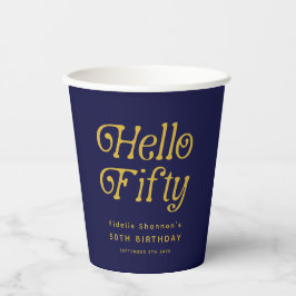 Olá 50 Retro 50ª Festa de aniversário