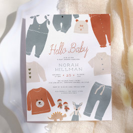 Olá Bebê | Roupas Boho Menino Chá de Bebê Orçament