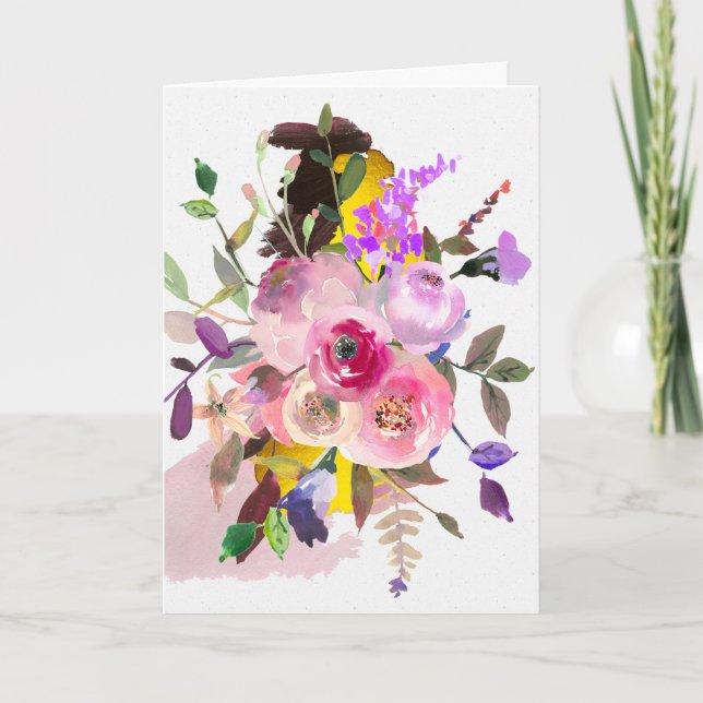 Olá, Belo cartão de saudação (Frente)