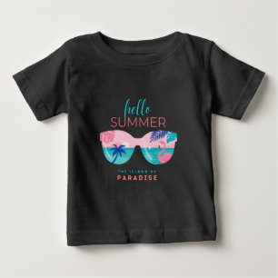 Olá, Camisa de Paraíso de Verão