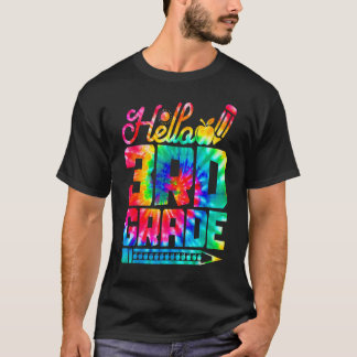 Olá Camiseta Tie Dye 3º Ano de volta às aulas prim