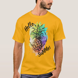 Olá, Camisetas De Verão Para Homens