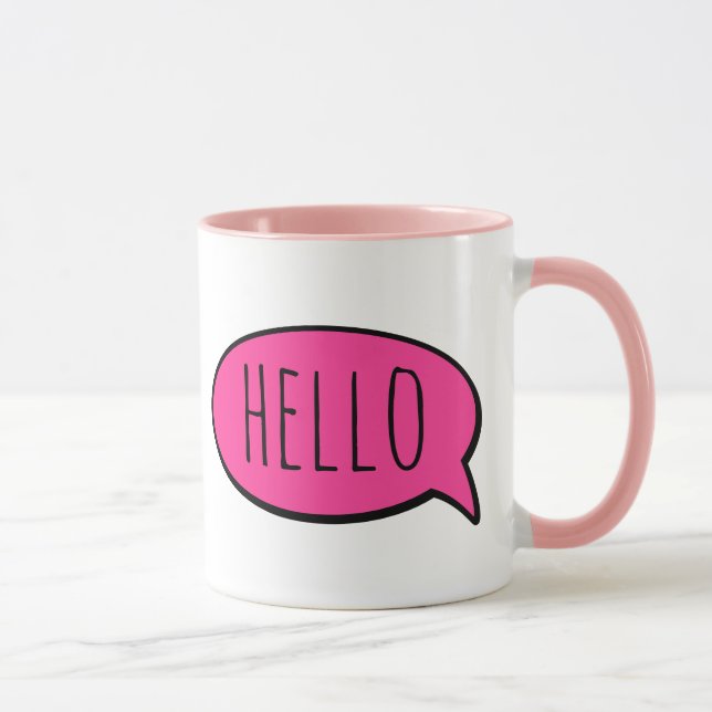 Olá Caneca  (Direita)
