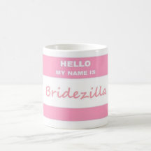 Olá! caneca de Bridezilla